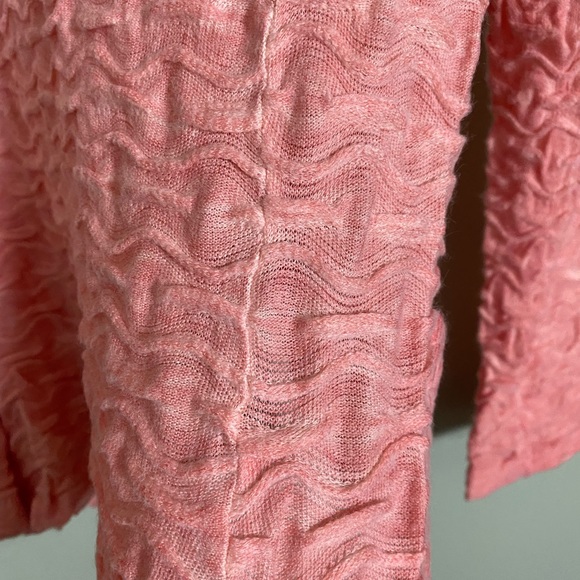 NWT/SAGA CHEVRON RUFFLE 1 BUTTON CLOSURE CARDIGAN - Picture 4 of 12